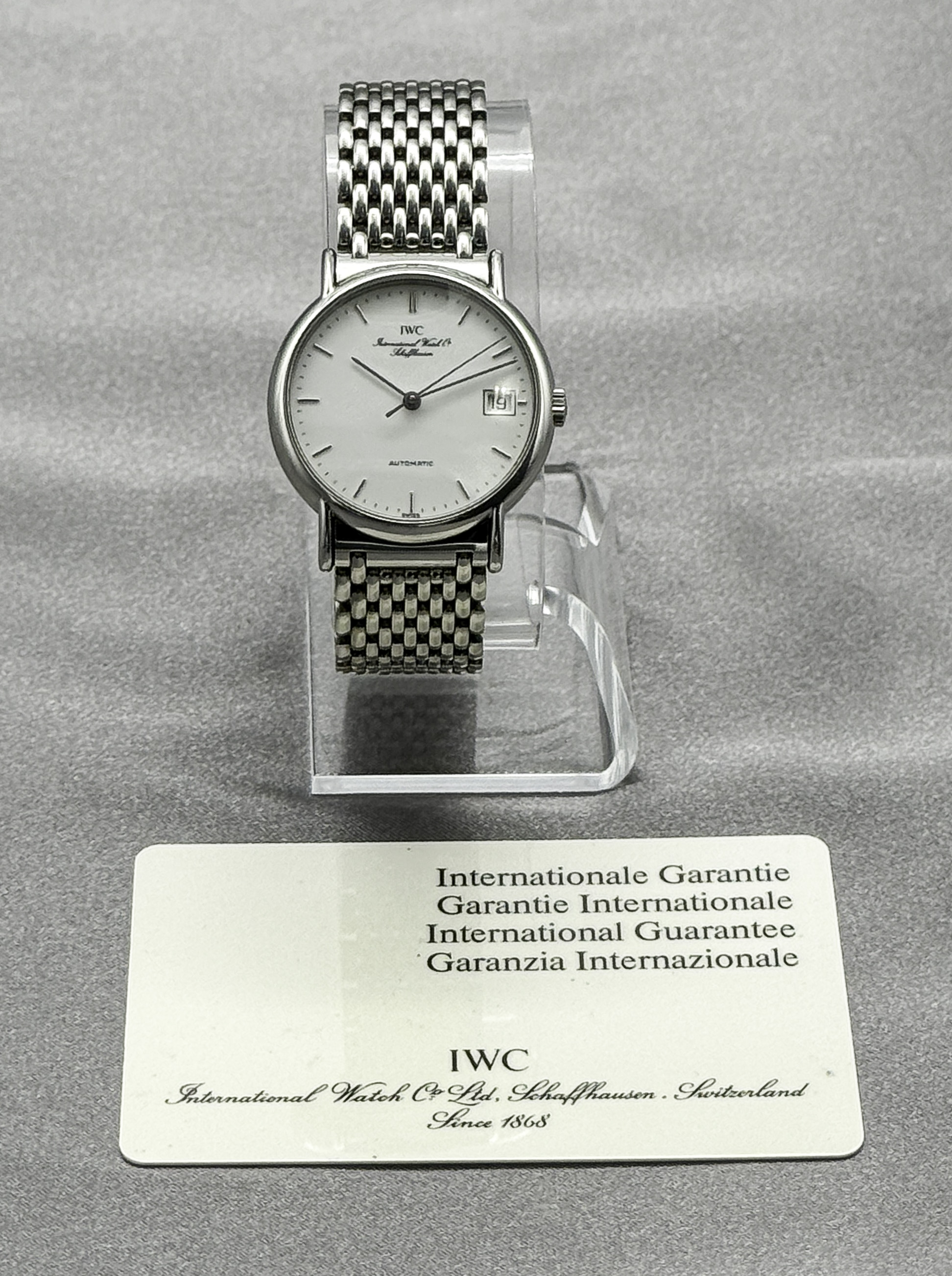 IWC Portofino Automatic ref. IW351318 — actual watch photograph