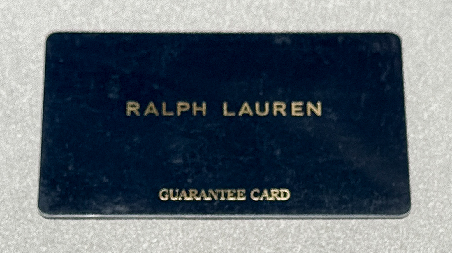 Ralph Lauren RL867 Petite ref. RLR0170001 — actual watch photograph