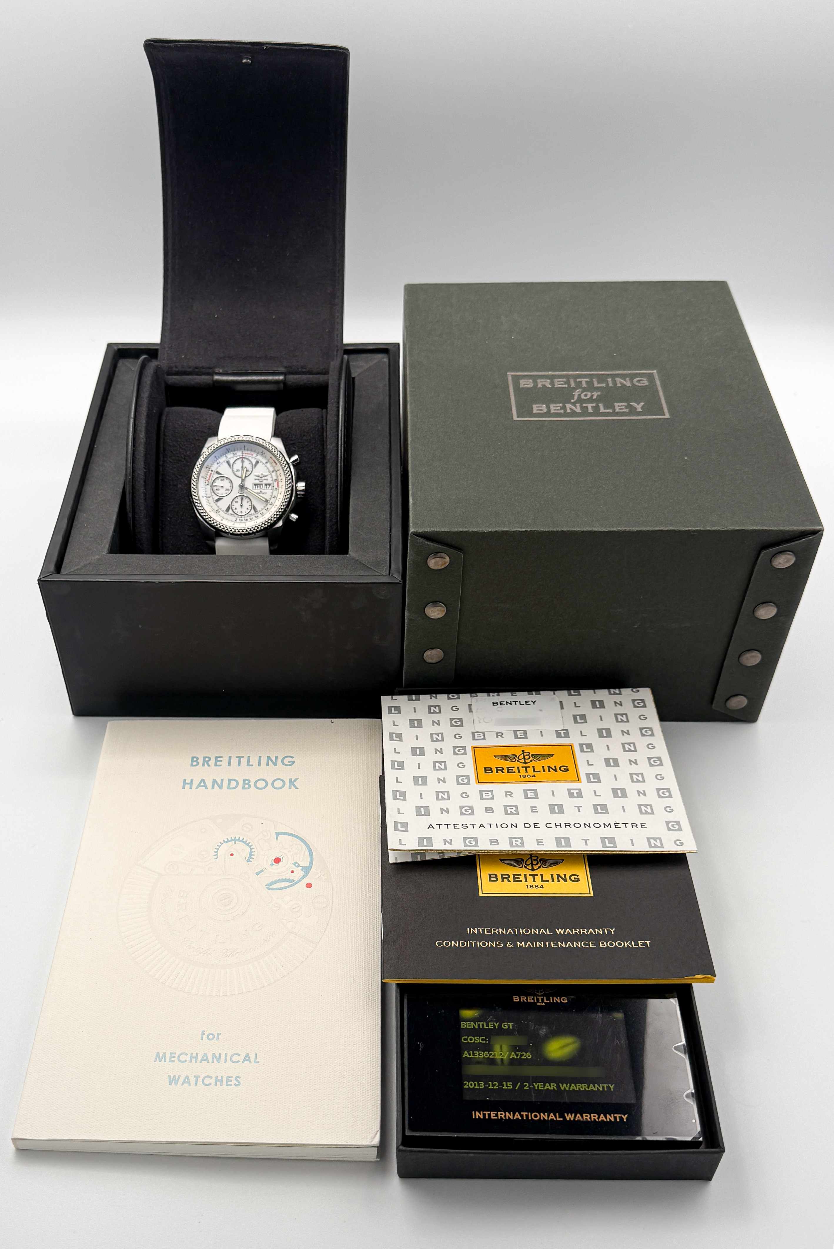 Breitling Breitling for Bentley GT ref. A13362 — actual watch photograph