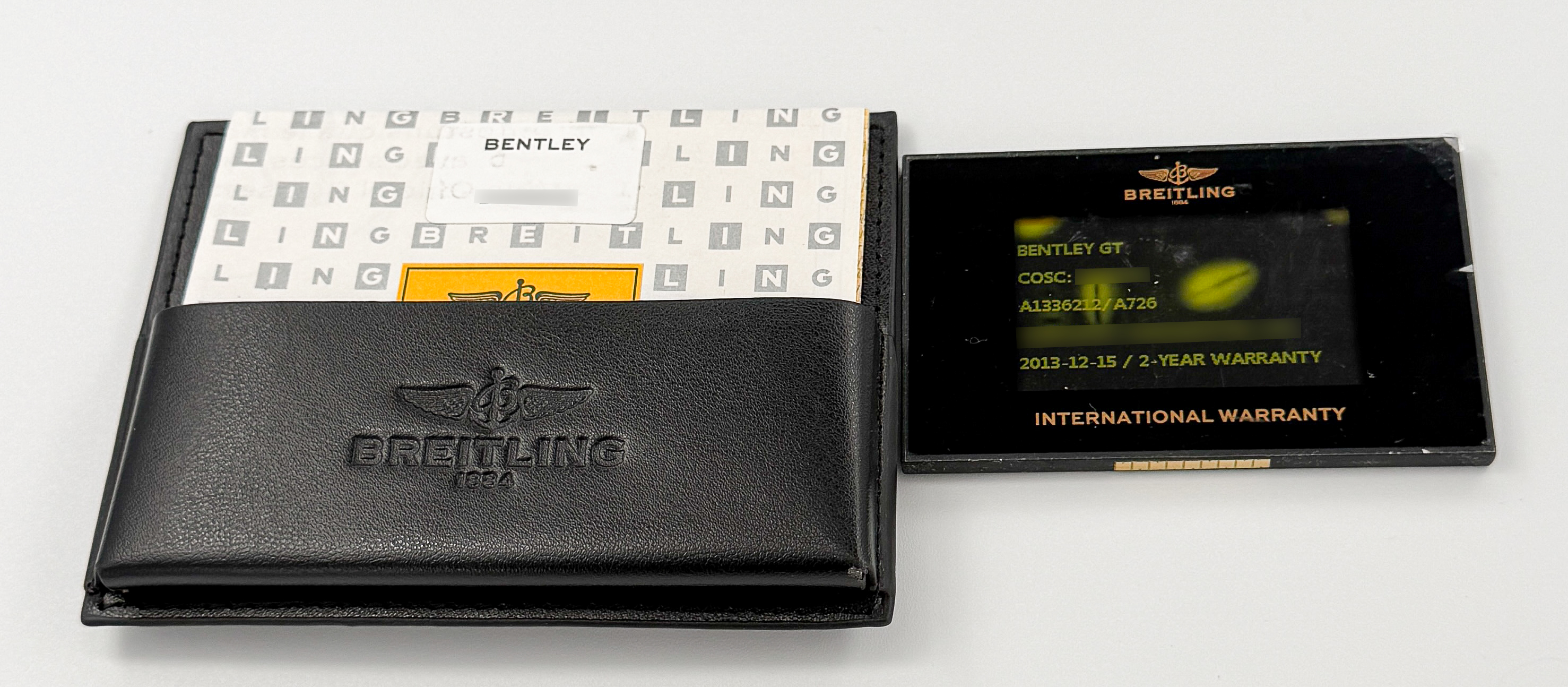 Breitling Breitling for Bentley GT ref. A13362 — actual watch photograph