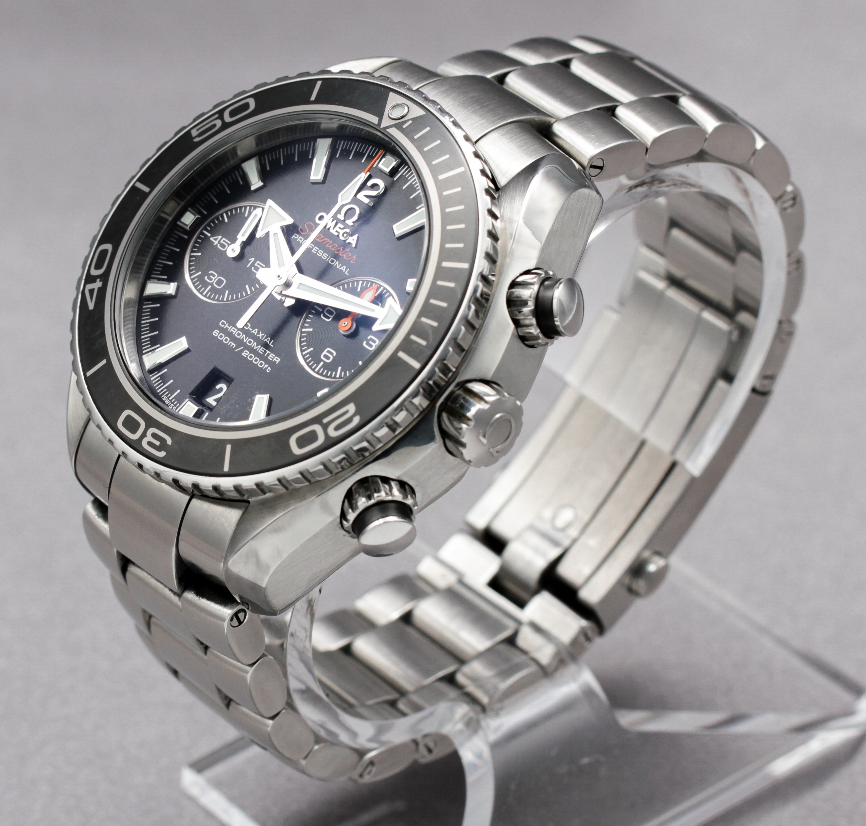 Omega Seamaster Planet Ocean Chronograph ref. 232.30.46.51.01.001 — actual watch photograph