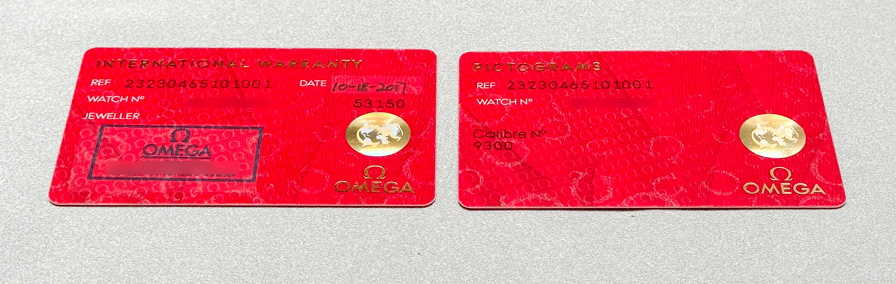 Omega Seamaster Planet Ocean Chronograph ref. 232.30.46.51.01.001 — actual watch photograph