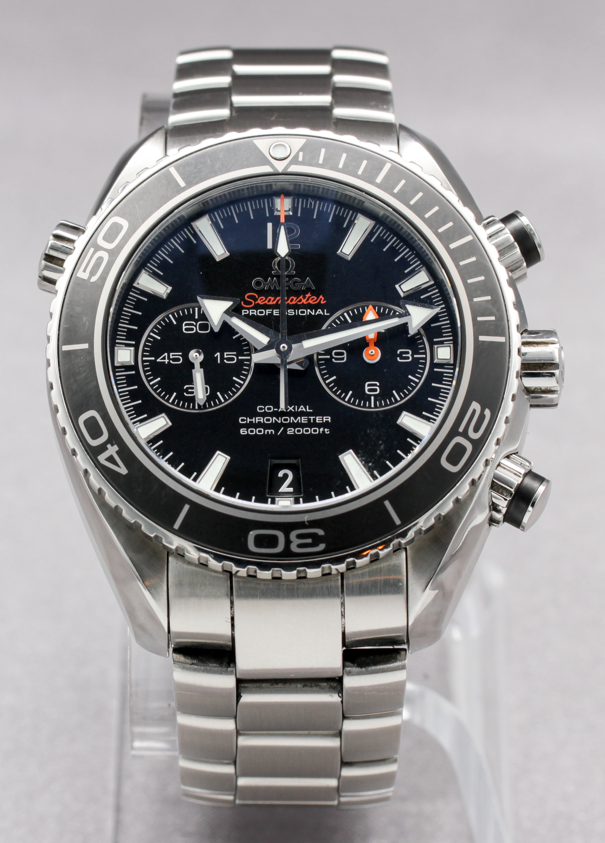 Omega Seamaster Planet Ocean Chronograph ref. 232.30.46.51.01.001 — front view