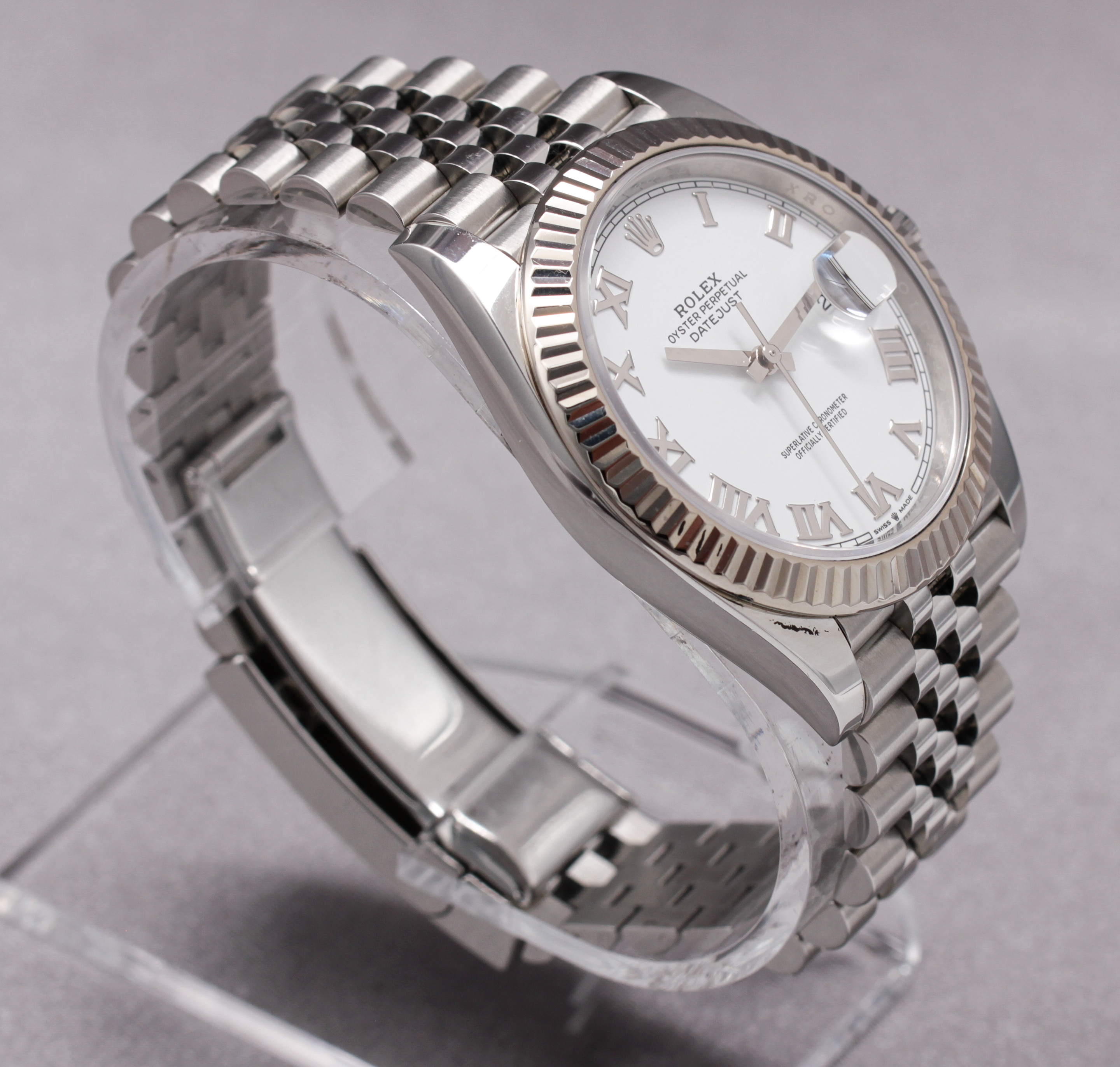 Rolex Datejust 41 ref. 126334 — actual watch photograph