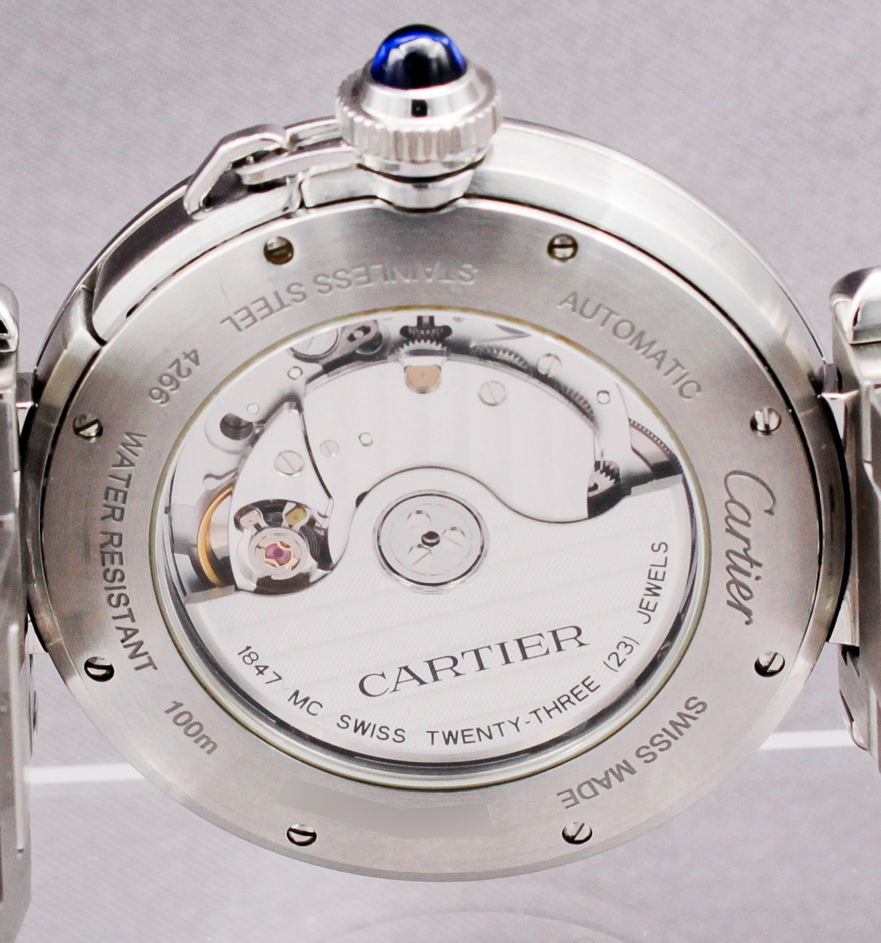 Cartier Pasha de Cartier ref. WSPA0009 — actual watch photograph