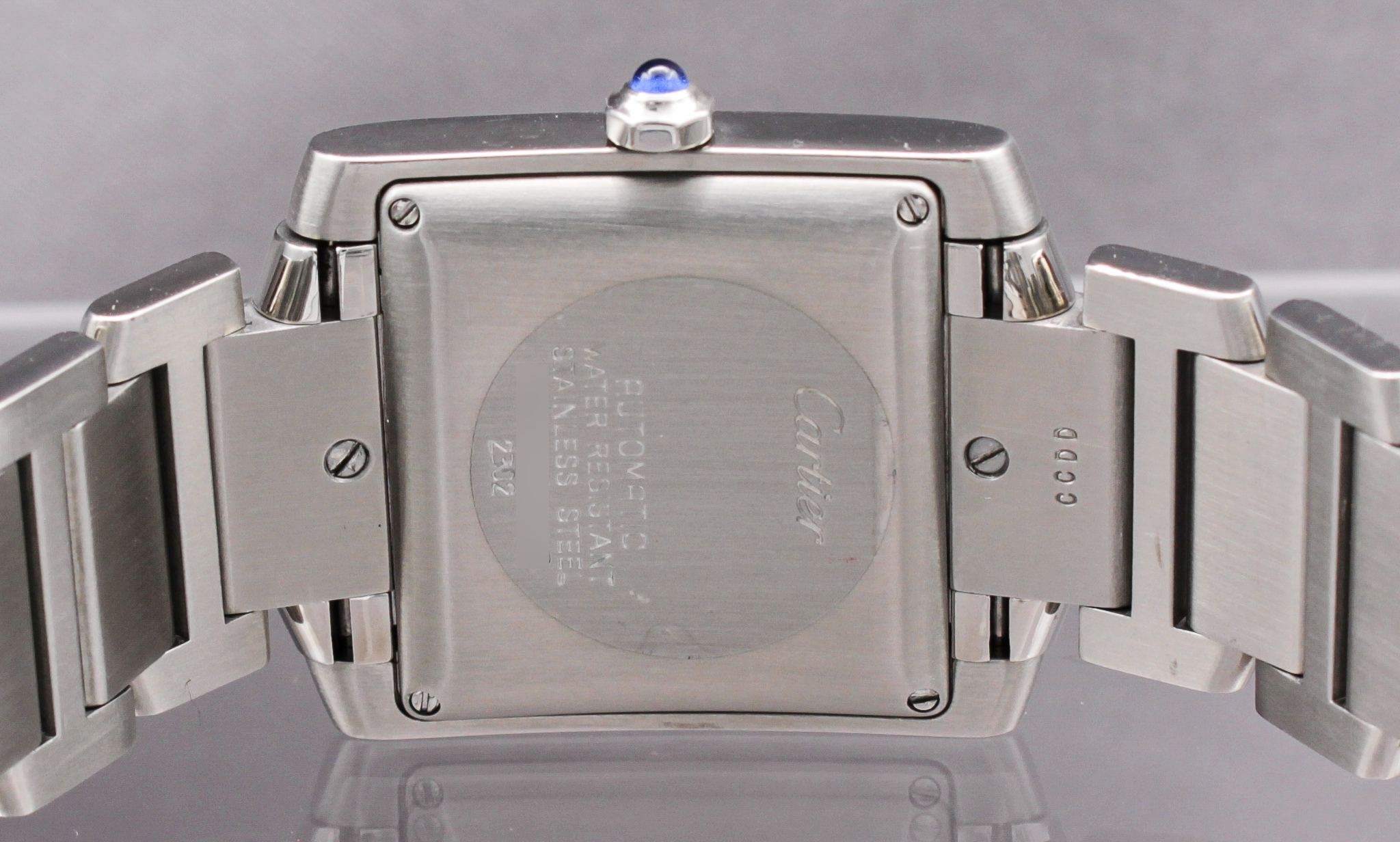 Cartier Tank Française ref. W51002Q3 — actual watch photograph