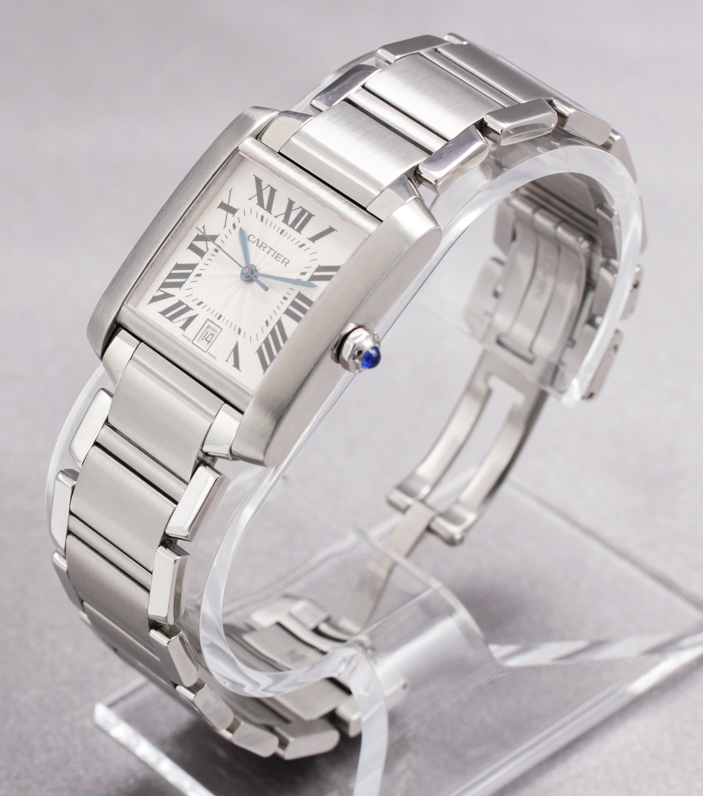 Cartier Tank Française ref. W51002Q3 — actual watch photograph