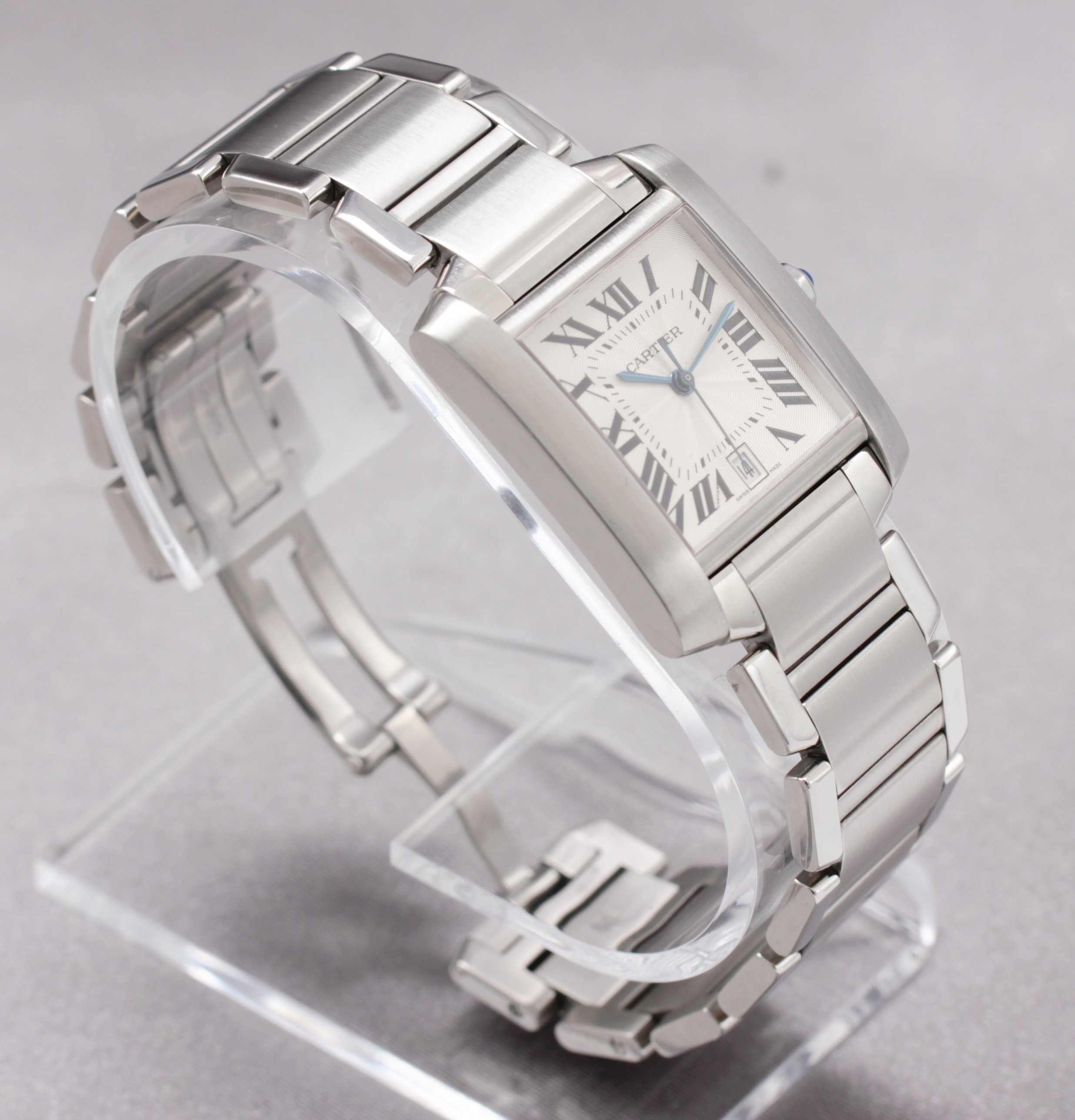 Cartier Tank Française ref. W51002Q3 — actual watch photograph