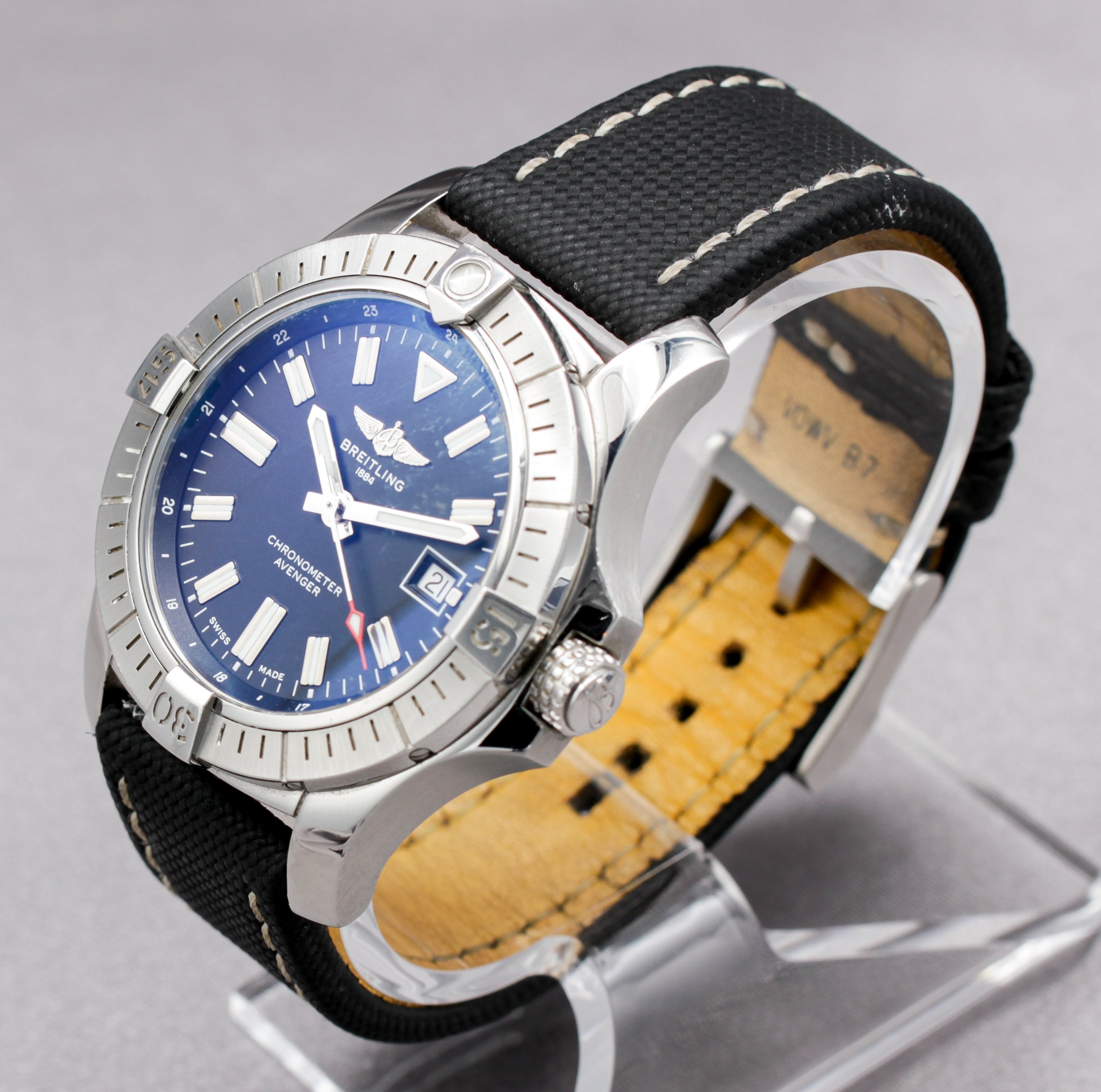 Breitling Avenger Automatic 43 ref. A17318 — actual watch photograph