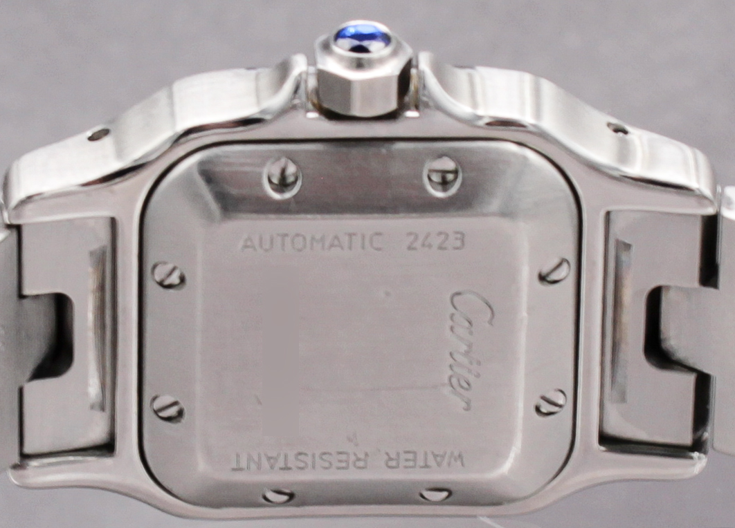 Cartier Santos Galbée Automatic ref. W20045C4 — actual watch photograph