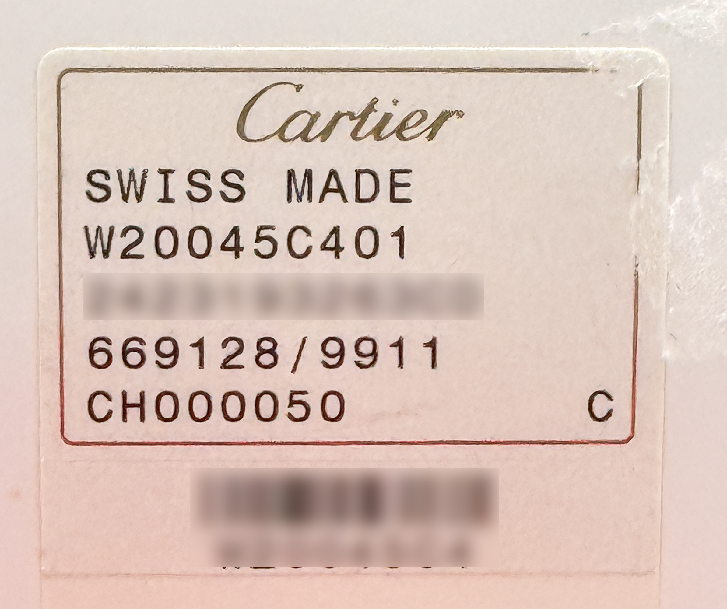 Cartier Santos Galbée Automatic ref. W20045C4 — actual watch photograph