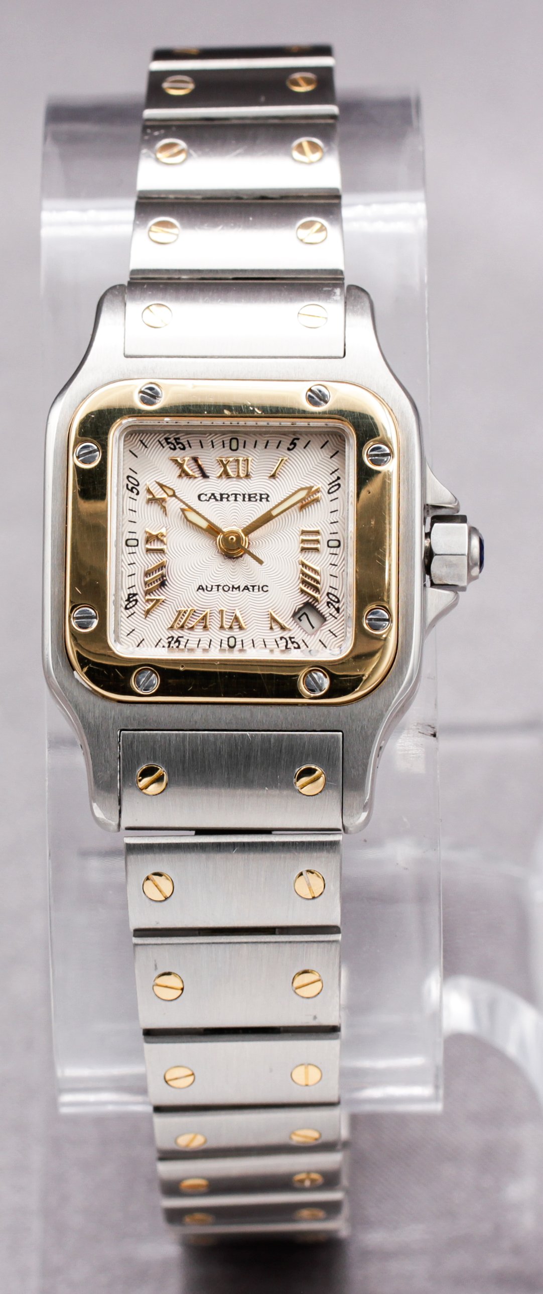 Cartier Santos Galbée Automatic ref. W20045C4 — front view