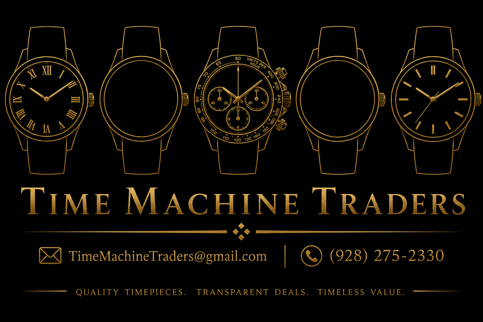 Time Machine Traders — Exceptional Timepieces