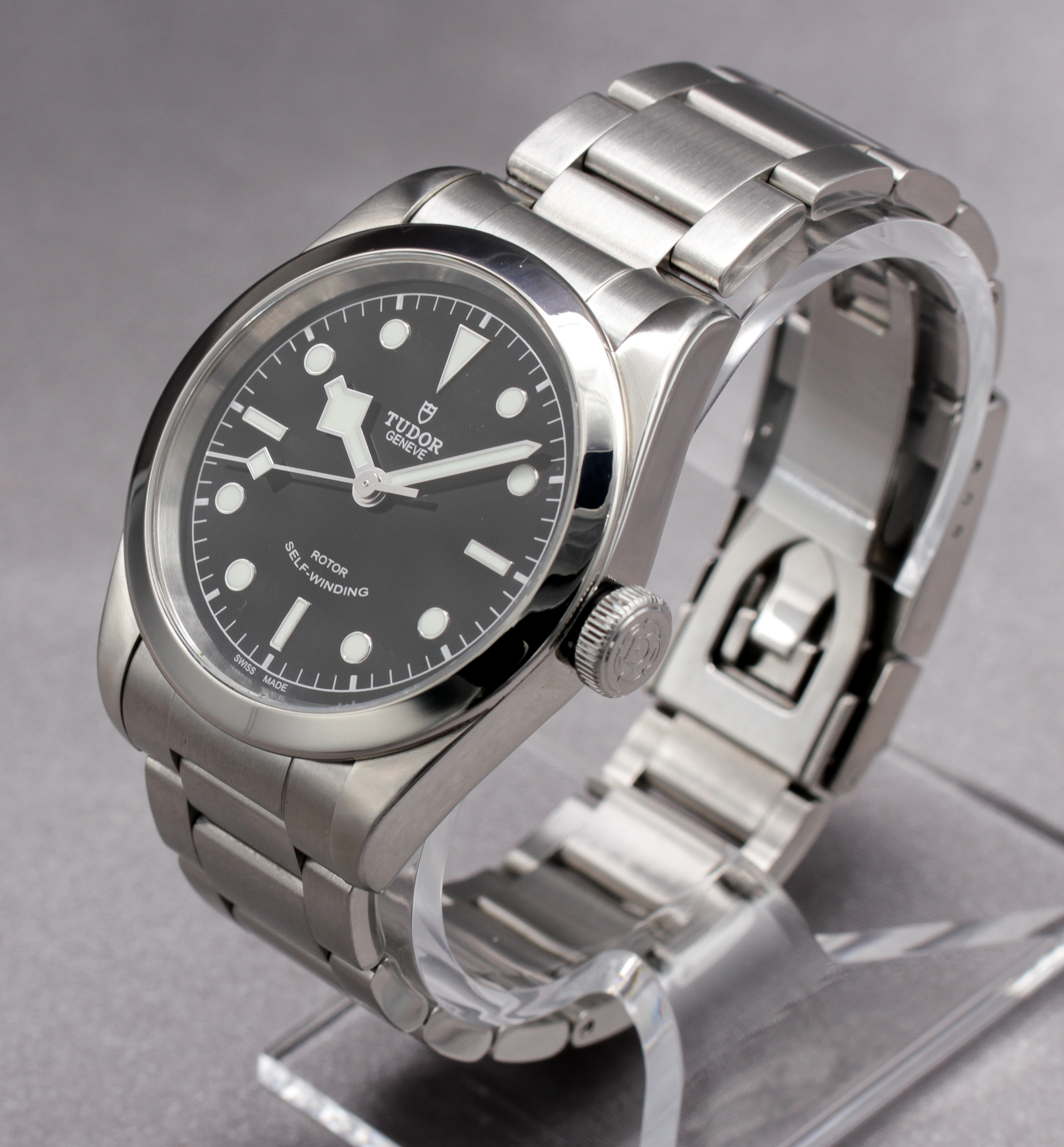 Tudor Black Bay 41 ref. 79540 — actual watch photograph