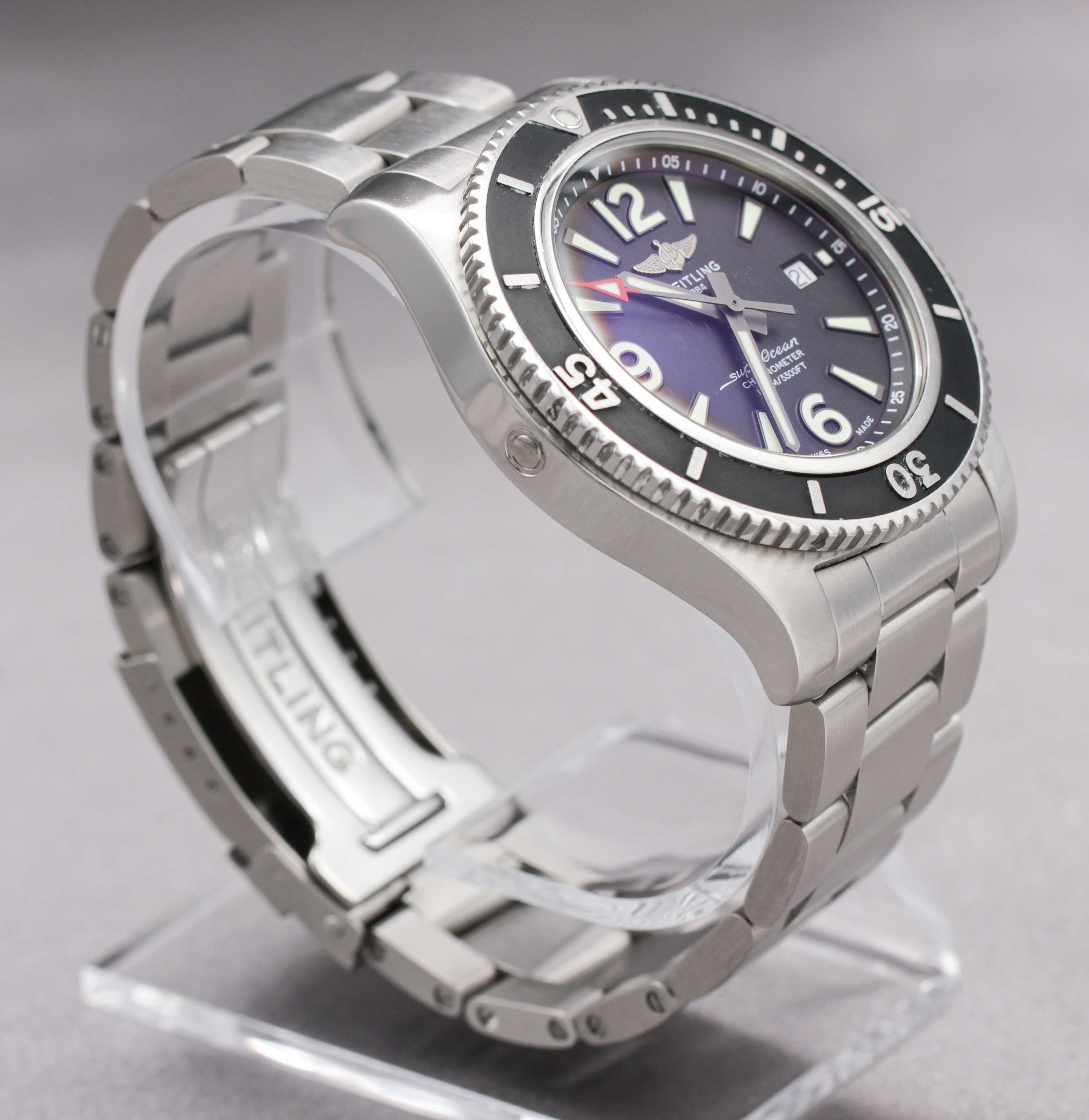 Breitling Superocean Automatic 44 ref. A17367D71B1A1 — actual watch photograph