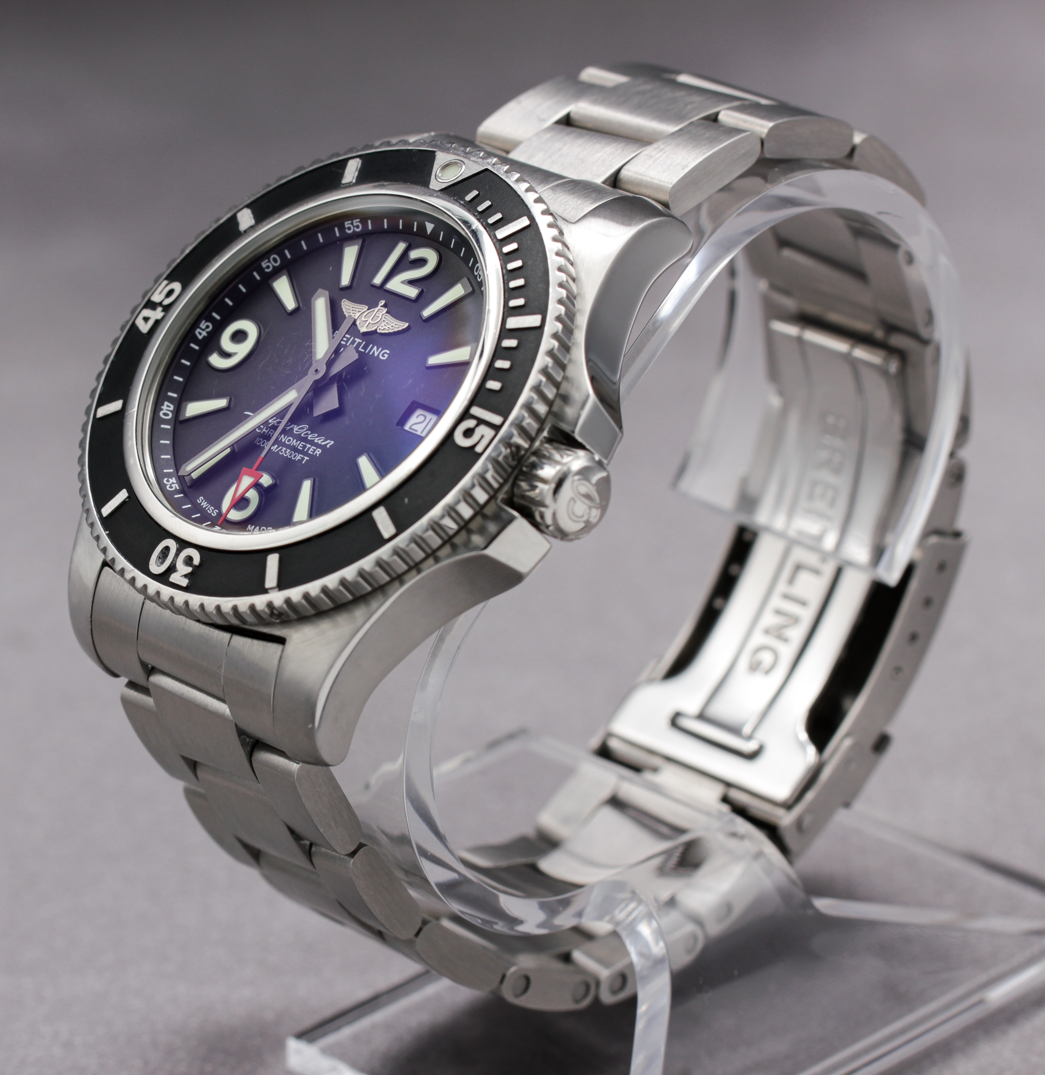 Breitling Superocean Automatic 44 ref. A17367D71B1A1 — actual watch photograph