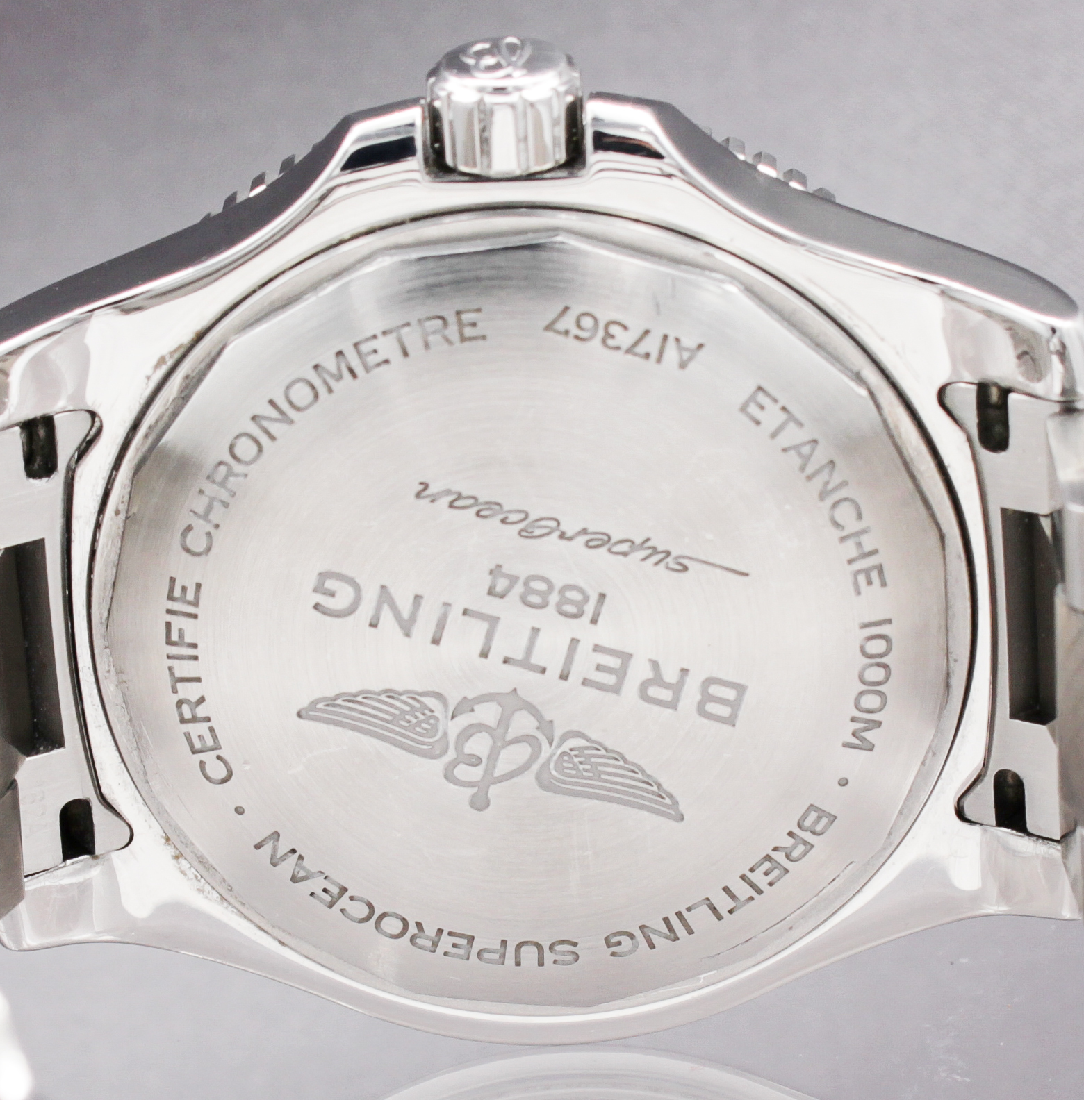 Breitling Superocean Automatic 44 ref. A17367D71B1A1 — actual watch photograph